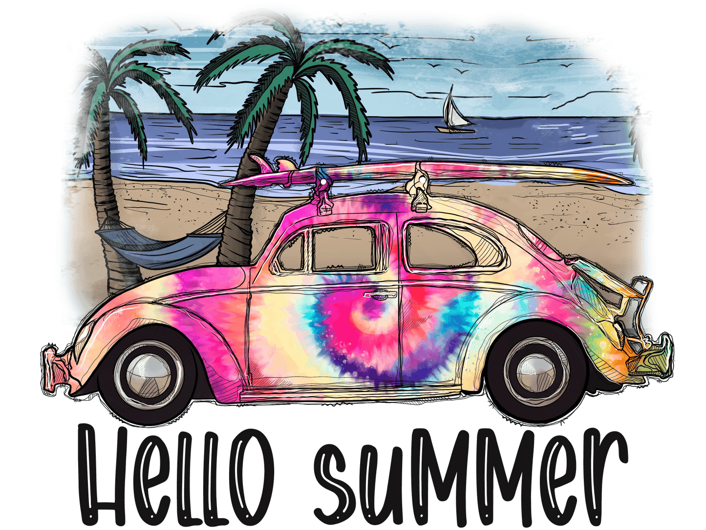 Summer Vibes Layout